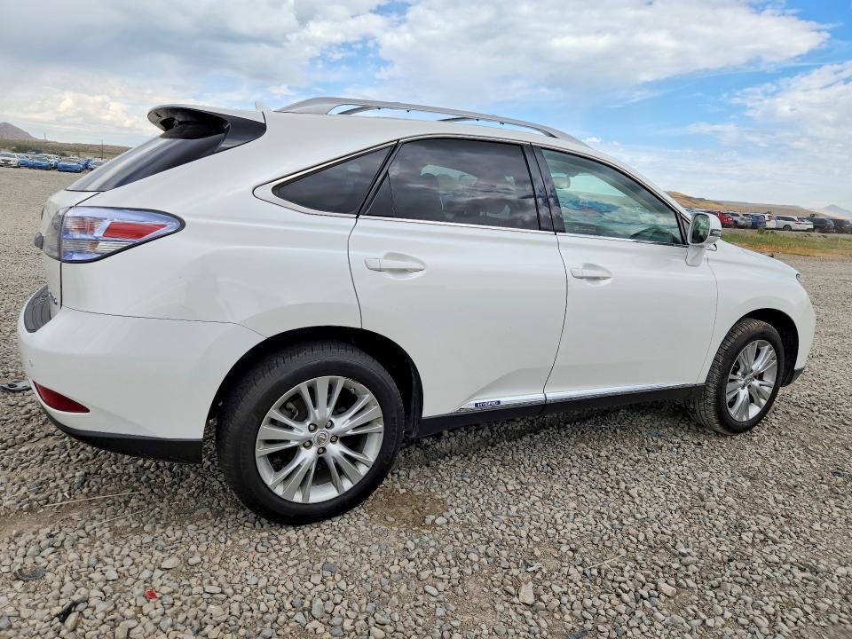 2011 Lexus Rx 450h VIN JTJBC1BA6B2033875 COPART salvage auction — MINOR DENT/SCRATCHES, UT - CERTIFICATE OF TITLE, sold $850 on 2026-07-10 (photo 3)