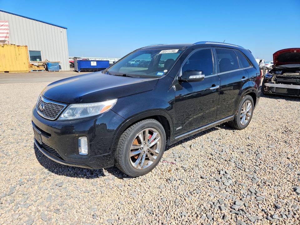 2014 Kia Sorento VIN 5XYKWDA72EG499427 COPART salvage auction — MINOR DENT/SCRATCHES, Tx - Salvage Vehicle Title, sold $475 on 2026-07-28 (photo 1)