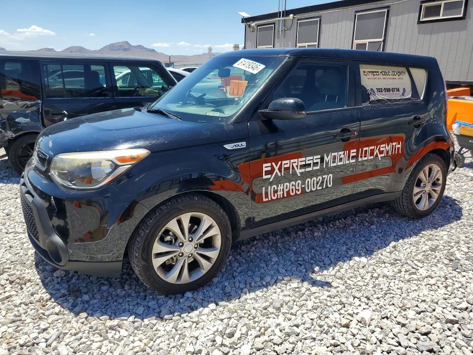2015 Kia Soul VIN KNDJP3A50F7117749 COPART salvage auction — VANDALISM, NV - SALVAGE TITLE, sold $125 on 2026-07-27 (photo 1)