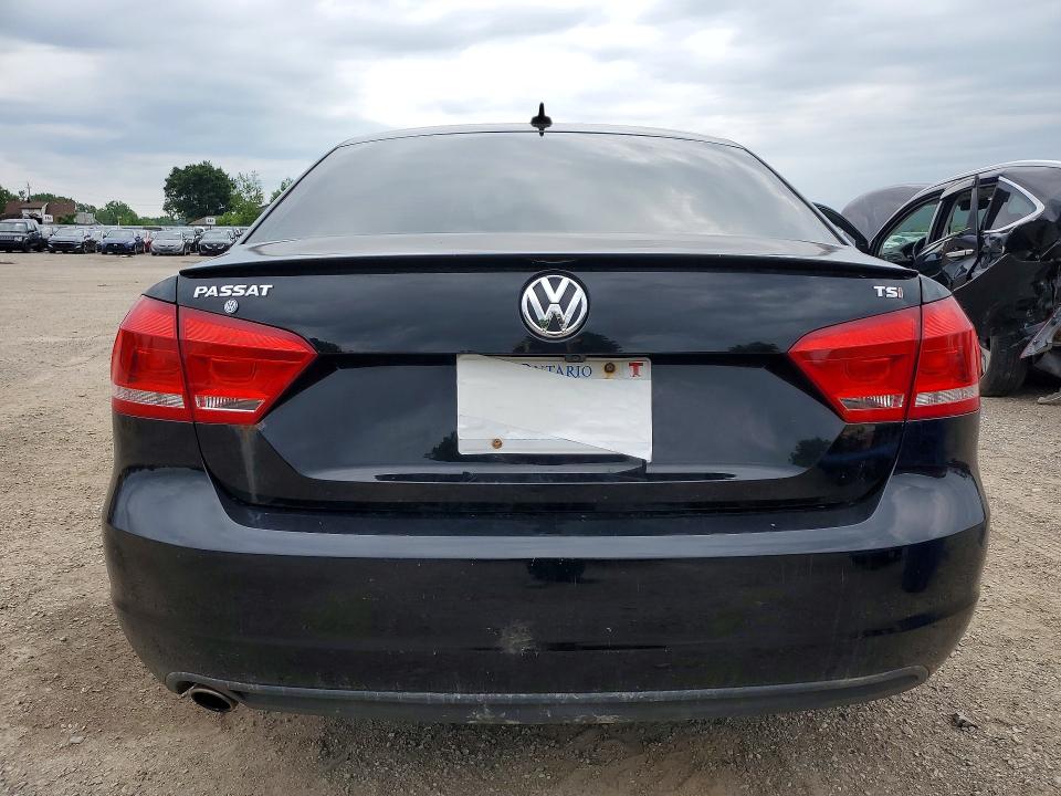 2015 Volkswagen Passat VIN 1VWBS7A34FC024729 COPART salvage auction — FRONT END, ON - PERMIT NO BRAND - UNFIT, sold $350 on 2026-07-28 (photo 6)