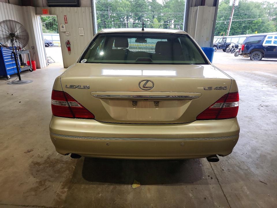 2004 Lexus Ls 430 VIN JTHBN36F640171914 COPART salvage auction — FRONT END, TX - SALVAGE VEHICLE TITLE (P), sold $1,650 on 2026-07-27 (photo 6)
