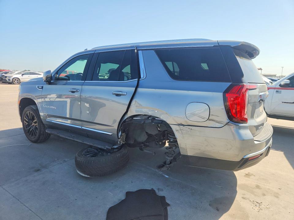 2023 Gmc Yukon VIN 1GKS1BKD2PR504657 COPART salvage auction — REAR END, Tx - Salvage Vehicle Title, sold $13,400 on 2026-07-30 (photo 2)