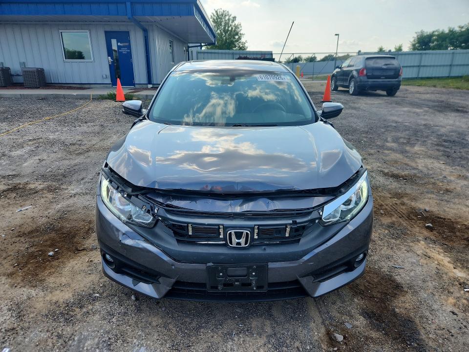 2018 Honda Civic VIN JHMFC1F72JX044181 COPART salvage auction — FRONT END, Wi - Certificate Of Title, sold $6,100 on 2026-07-28 (photo 5)