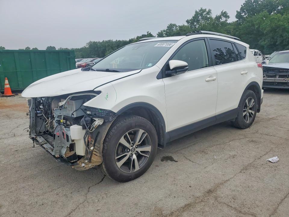 2018 Toyota Rav4 VIN JTMRFREVXJJ736518 COPART salvage auction — FRONT END, Pa - Certificate Of Salvage, sold $6,500 on 2026-08-01 (photo 1)