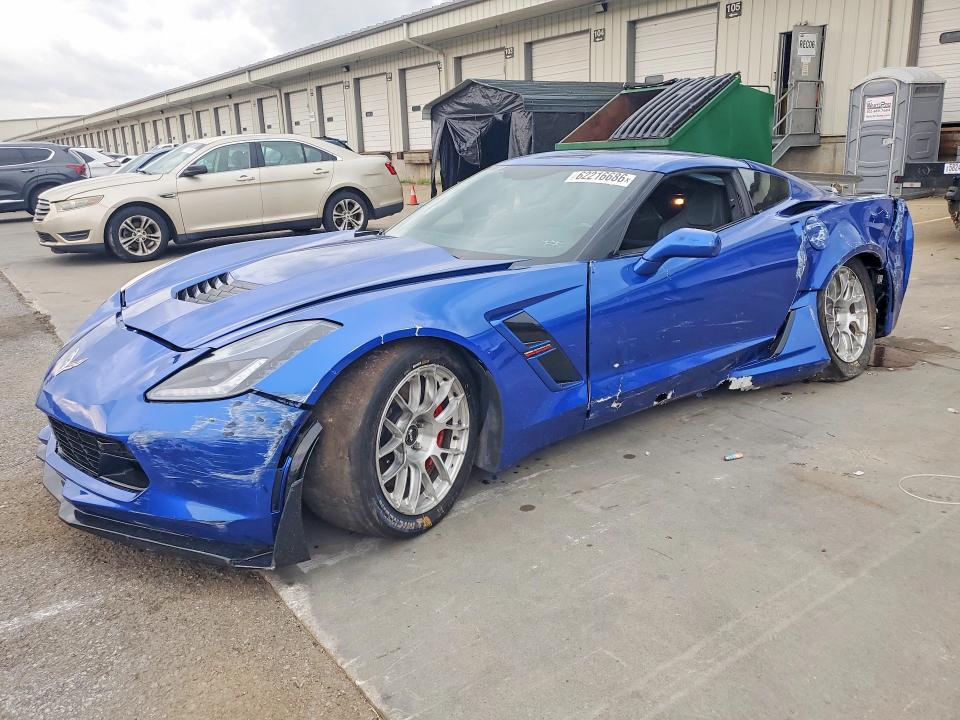 2019 Chevrolet Corvette VIN 1G1YY2D79K5120859 — COPART salvage auction photo