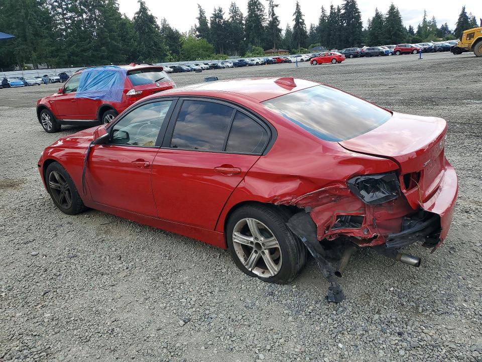 2013 BMW 3er VIN WBA3B5C55DJ598398 COPART salvage auction — REAR END, Wa - Bill Of Sale, sold $350 on 2026-08-07 (photo 2)
