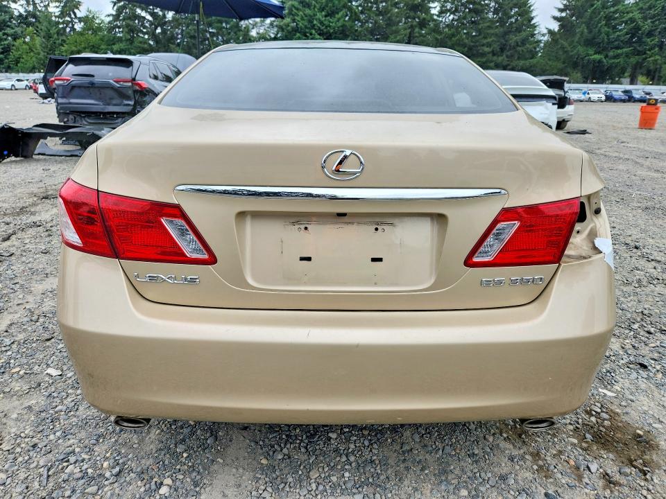 2007 Lexus ES VIN JTHBJ46G672057186 COPART salvage auction — SIDE, Wa - Bill Of Sale, sold $2,650 on 2026-07-31 (photo 6)