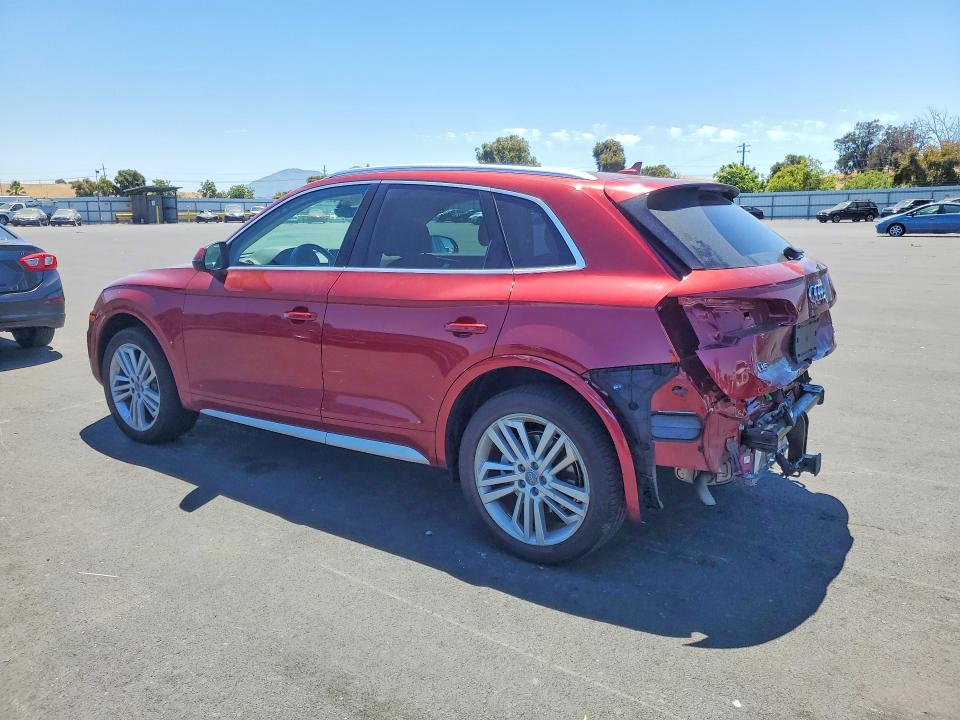 2018 Audi VIN WA1BNAFY4J2165224 COPART salvage auction — REAR END, Ca - Salvage Certificate, sold $10,600 on 2026-07-15 (photo 2)