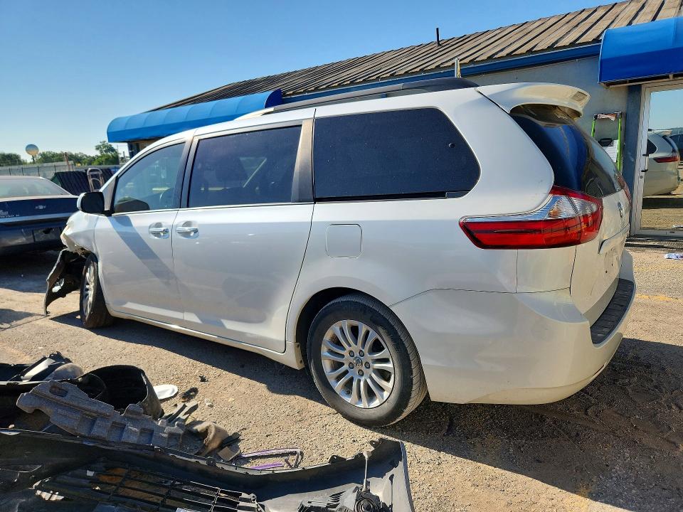 2015 Toyota Sienna VIN 5TDYK3DC1FS622115 COPART salvage auction — FRONT END, Salvage Title, sold $175 on 2026-07-27 (photo 2)