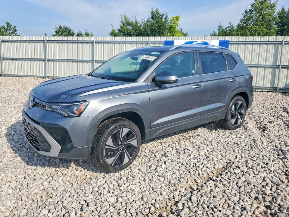 2025 Volkswagen Taos VIN 3VVUC7B27SM023938 — COPART salvage auction photo