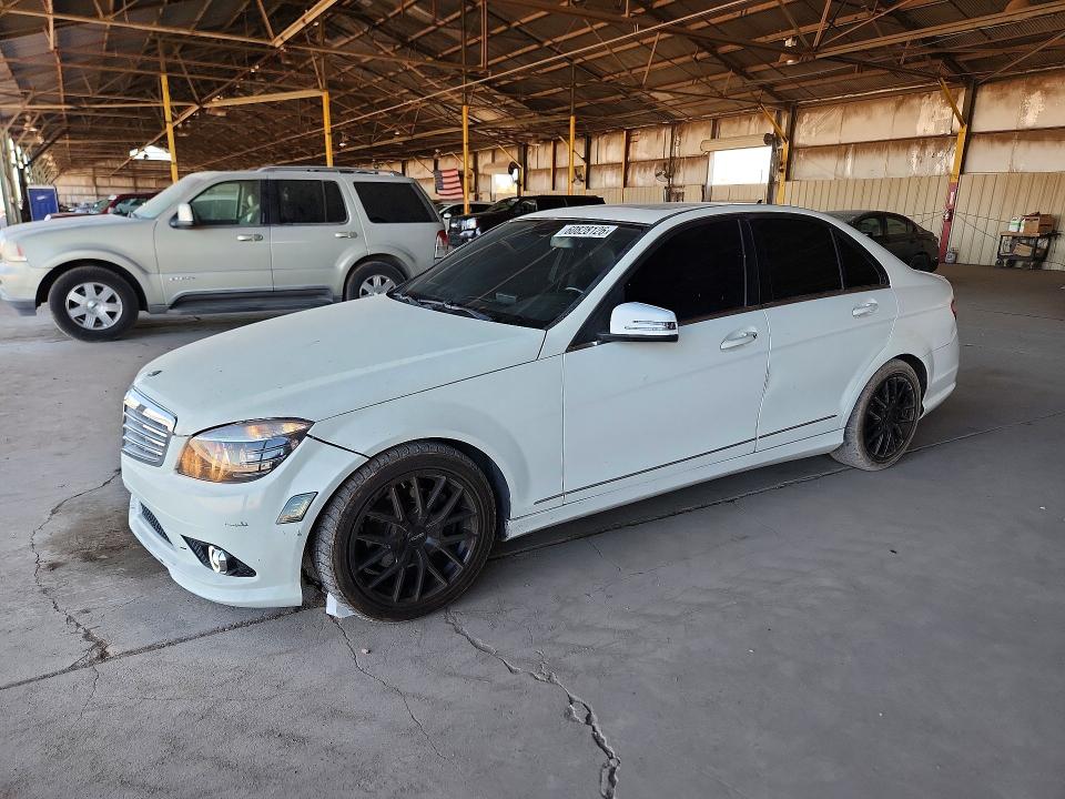 2011 Mercedes-benz C class VIN WDDGF5EB7BA518128 COPART salvage auction — MINOR DENT/SCRATCHES, AZ - CERTIFICATE OF TITLE, sold $1,550 on 2026-07-29 (photo 1)