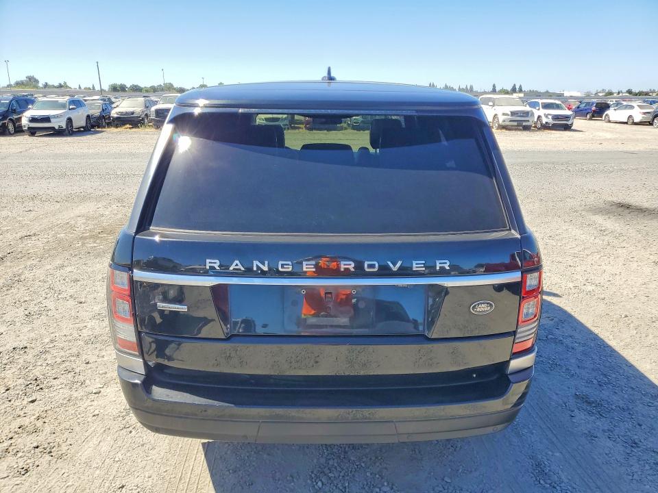 2016 Land rover RANGE ROVER VIN SALGS2EF0GA301396 COPART salvage auction — NORMAL WEAR, Salvage Title, sold $6,500 on 2026-09-01 (photo 6)