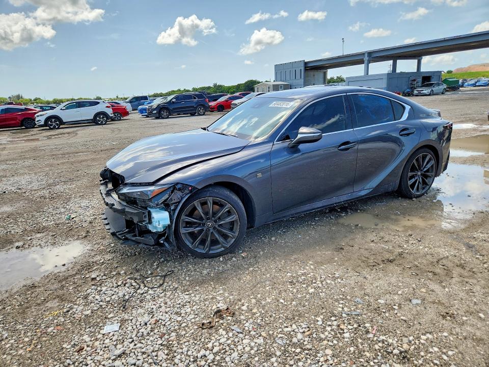 2025 Lexus Is VIN JTHBZ1B27S5085927 — COPART salvage auction photo