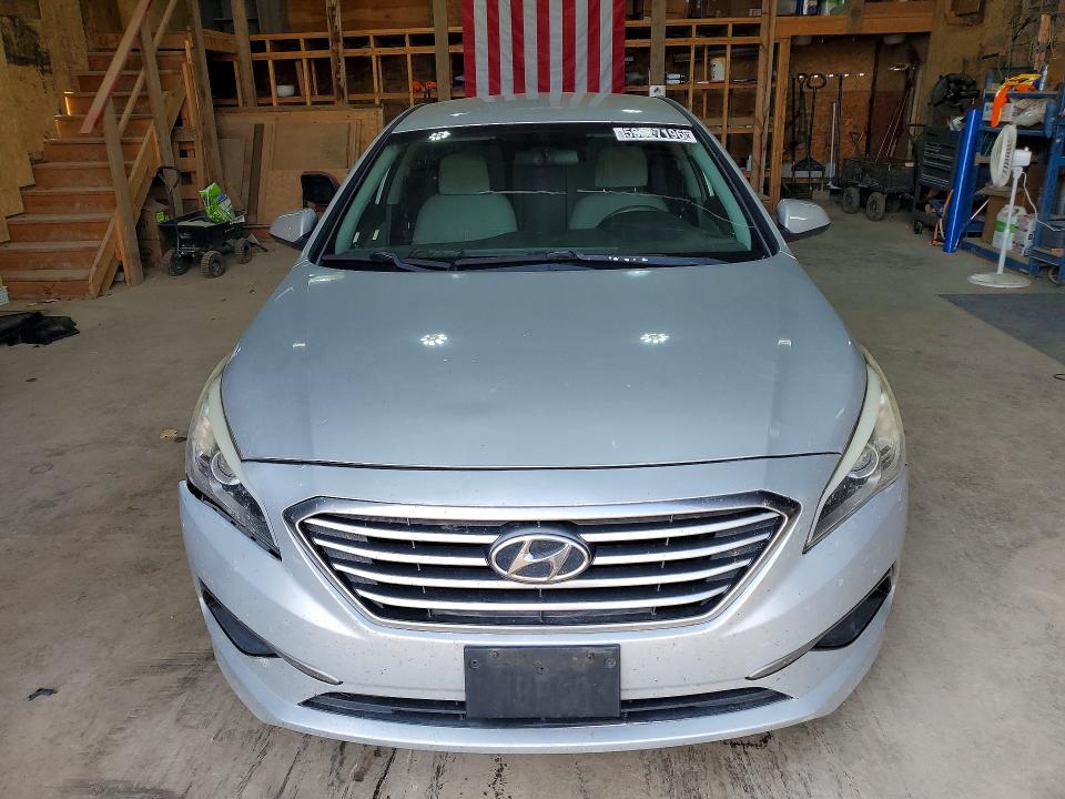 2017 Hyundai Sonata VIN 5NPE24AF4HH473344 COPART salvage auction — FRONT END, Ca - Certificate Of Title, sold $100 on 2026-07-28 (photo 5)