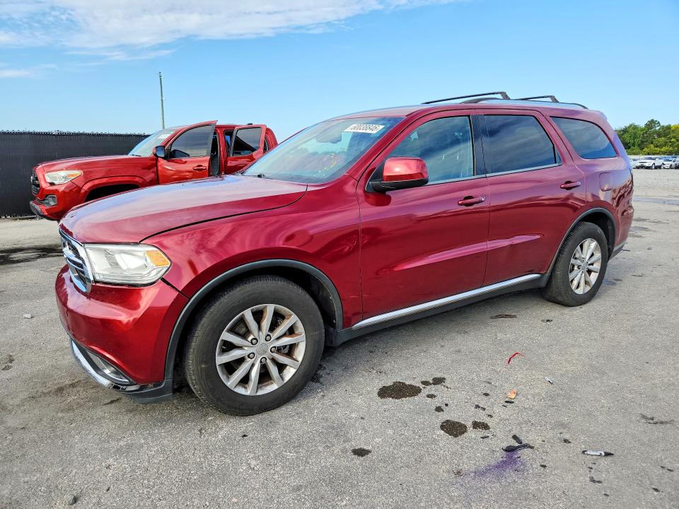 2014 Dodge Durango VIN 1C4RDHAG3EC593381 COPART salvage auction — MECHANICAL, Fl - Certificate Of Title, sold $250 on 2026-07-18 (photo 1)