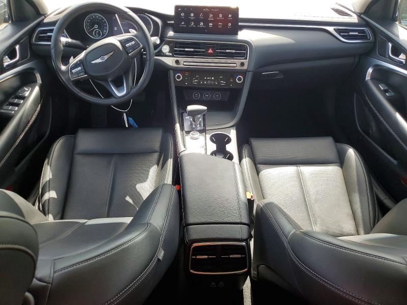 2025 Genesis G70 VIN KMTG34SC1SU149745 COPART salvage auction — MINOR DENT/SCRATCHES, Co - Certificate Of Title (P), sold $18,300 on 2026-07-15 (photo 8)