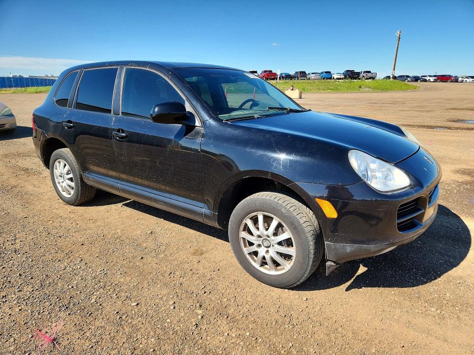 2006 Porsche Cayenne VIN WP1AA29P26LA24819 COPART salvage auction — REAR END, AB - BOS - SALVAGE, sold $650 on 2026-08-11 (photo 4)