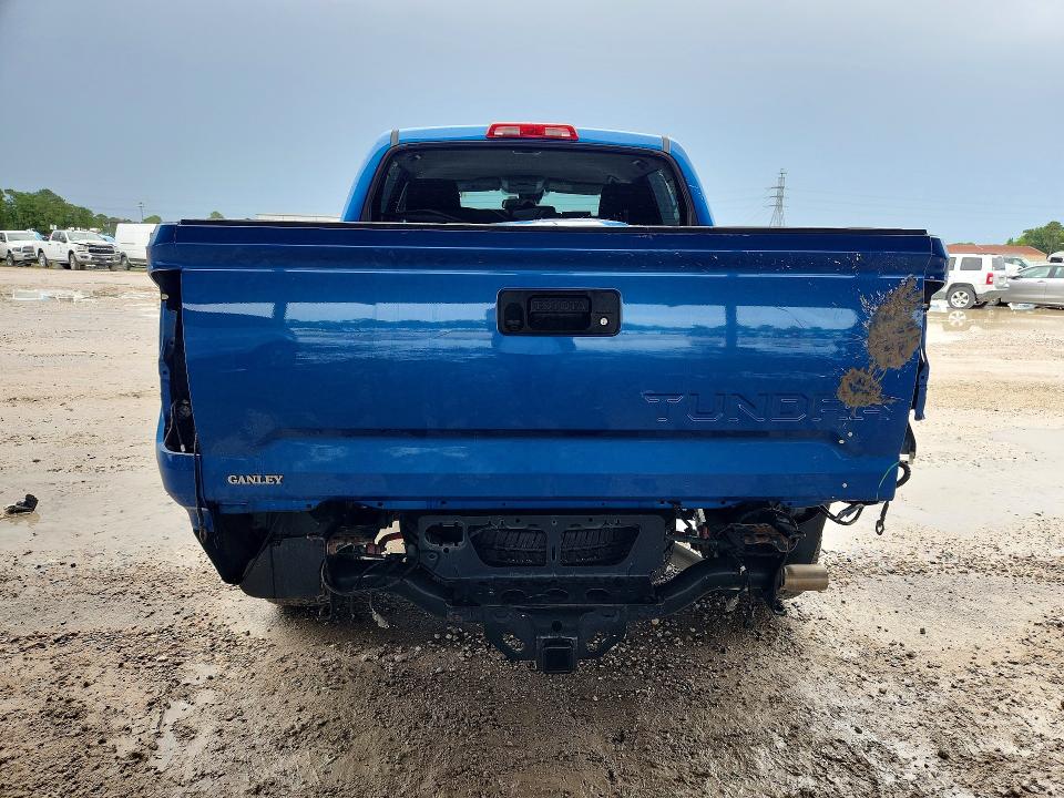 2018 Toyota Tundra VIN 5TFDY5F19JX758791 COPART salvage auction — REAR END, Tx - Salvage Vehicle Title, sold $10,700 on 2026-07-24 (photo 6)