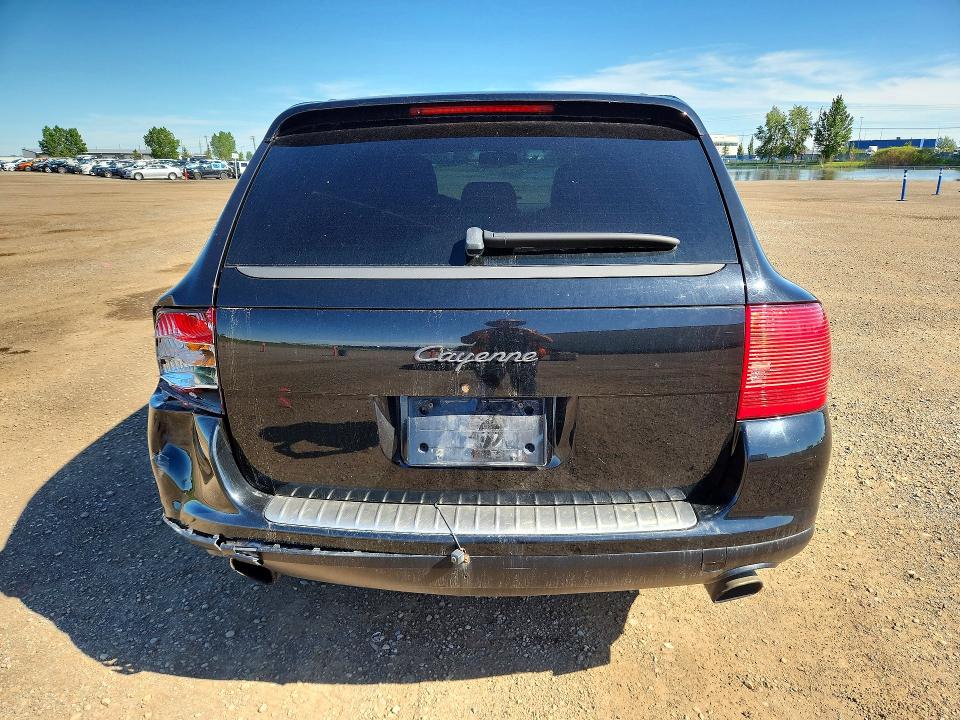 2006 Porsche Cayenne VIN WP1AA29P26LA24819 COPART salvage auction — REAR END, AB - BOS - SALVAGE, sold $650 on 2026-08-11 (photo 6)
