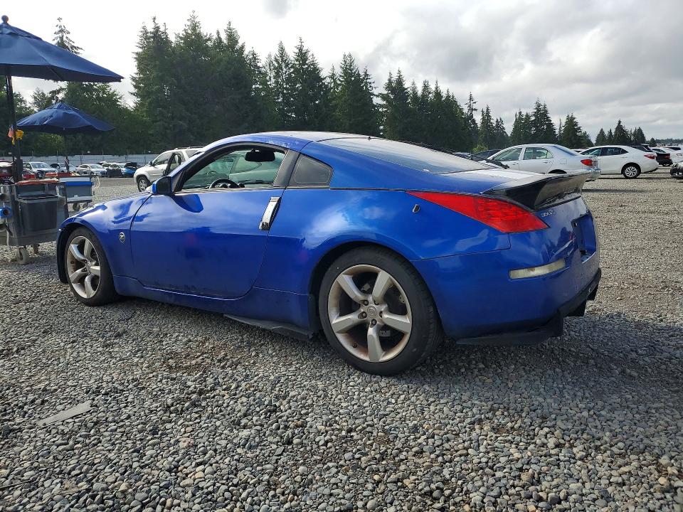 2007 Nissan 350z VIN JN1BZ34D37M507039 COPART salvage auction — FRONT END, Wa - Cert Of Ownership-Rebuilt, sold $725 on 2026-07-09 (photo 2)
