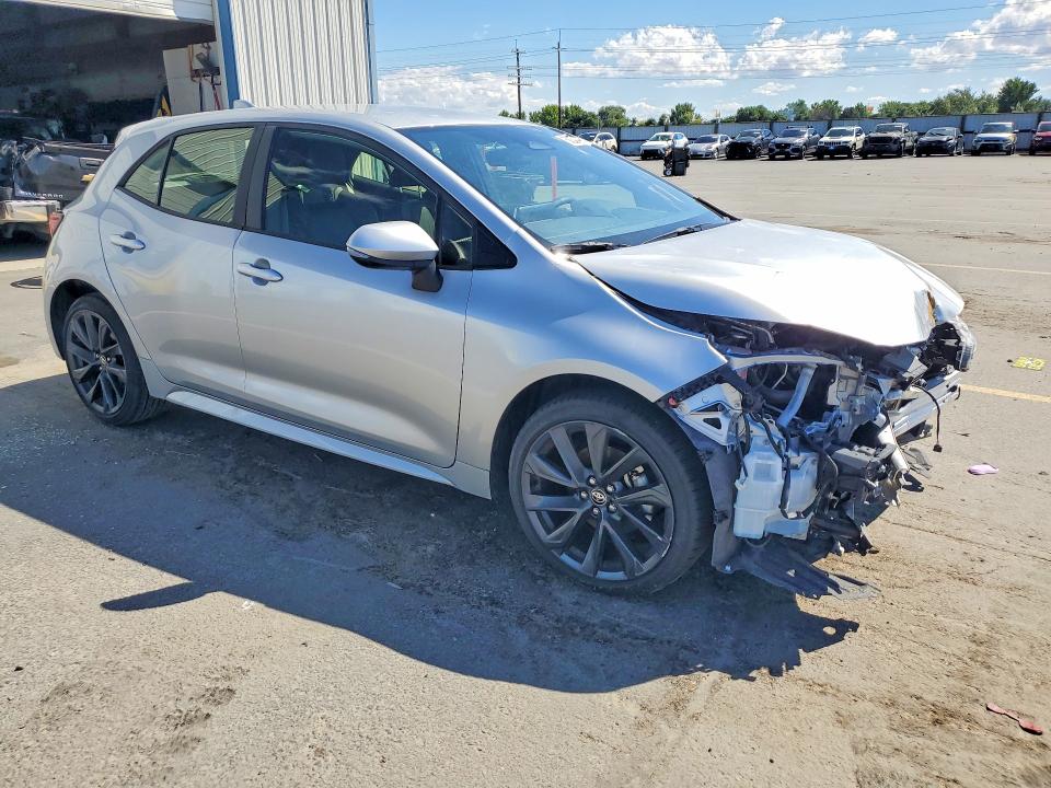 2025 Toyota Corolla VIN JTNC4MBE5S3246640 COPART salvage auction — FRONT END, Id - Certificate Of Title, sold $5,600 on 2026-07-23 (photo 4)