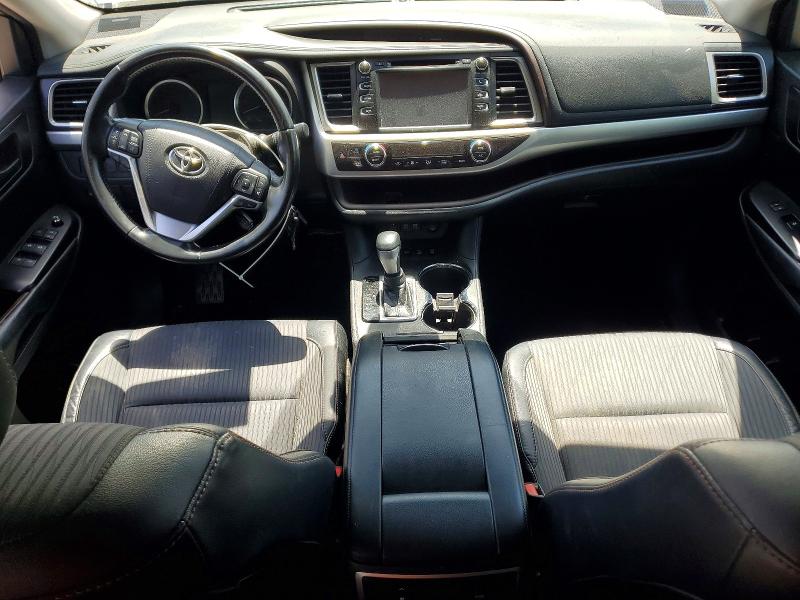 2018 Toyota Highlander VIN 5TDBZRFH9JS843287 COPART salvage auction — BURN, Ma - Cert Of Title-Salvage, sold $275 on 2026-07-23 (photo 8)