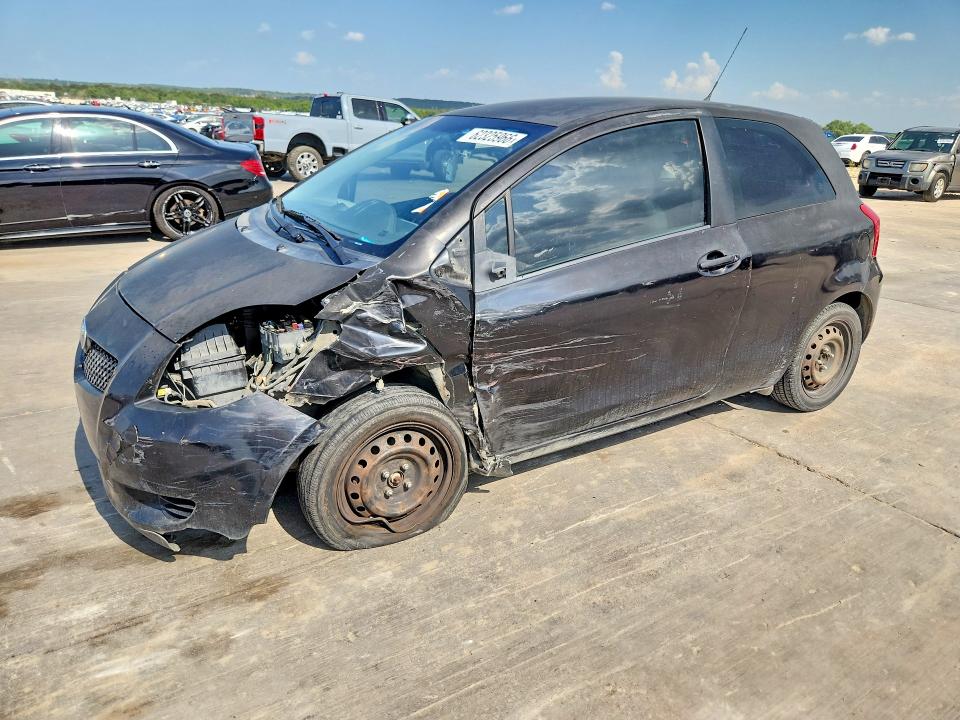 2007 Toyota Yaris VIN JTDJT923675118719 COPART salvage auction — FRONT END, Tx - Salvage Vehicle Title, sold $175 on 2026-07-30 (photo 1)