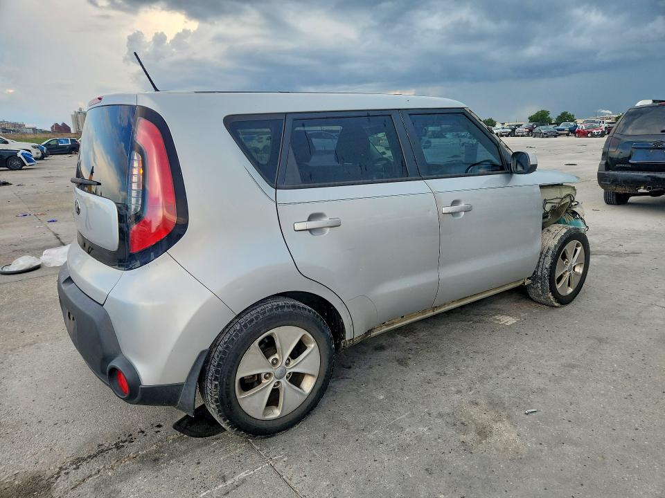 2014 Kia Soul VIN KNDJN2A26E7734979 COPART salvage auction — FRONT END, La - Cert Of Title-Salvage, sold $700 on 2026-07-15 (photo 3)