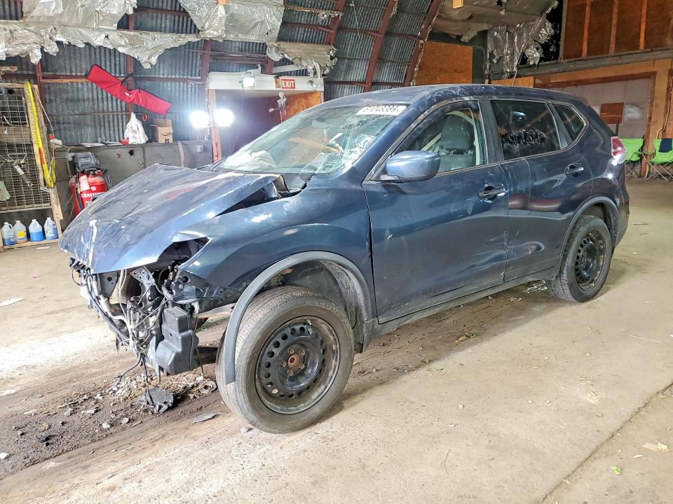 2016 Nissan Rogue VIN KNMAT2MV5GP623578 COPART salvage auction — FRONT END, Ny - Mv-907A Salvage Certificate, sold $200 on 2026-07-29 (photo 1)