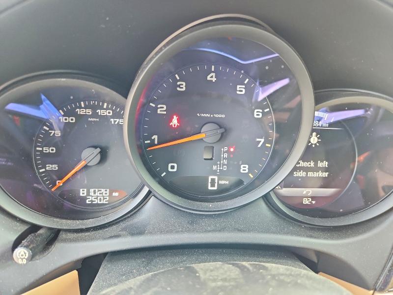 2018 Porsche Macan VIN WP1AA2A56JLB20844 COPART salvage auction — FRONT END, Va - Cert Of Title - Salvage, sold $8,100 on 2026-08-19 (photo 9)