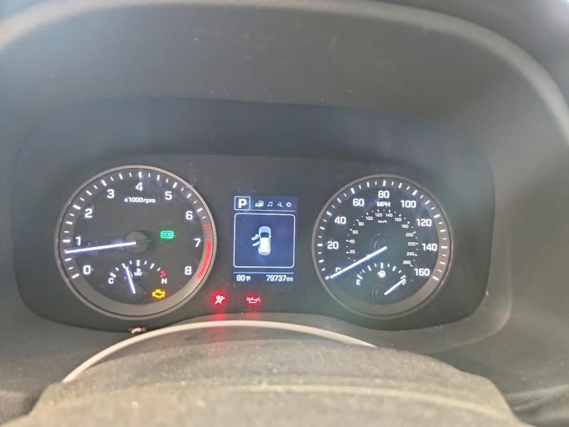 2017 Hyundai Tucson VIN KM8J3CA46HU431084 COPART salvage auction — HAIL, Ne - Certificate Of Title (P), sold $2,700 on 2026-07-23 (photo 9)