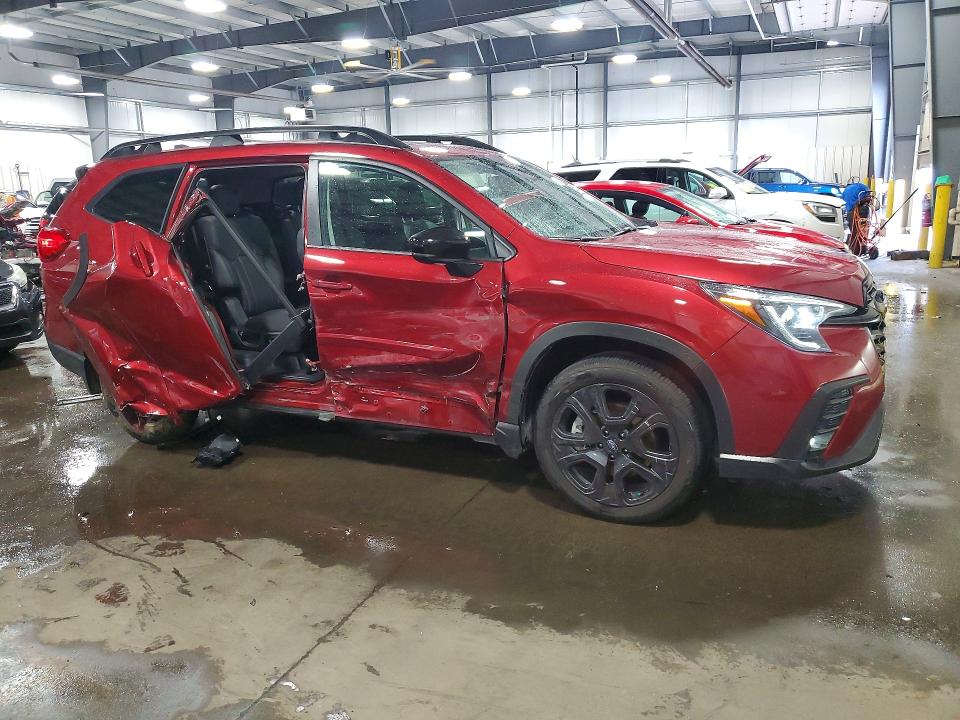 2025 Subaru Ascent VIN 4S4WMAWD2S3407670 COPART salvage auction — SIDE, Mn - Cert Of Title-Salvage, sold $16,000 on 2026-08-26 (photo 4)