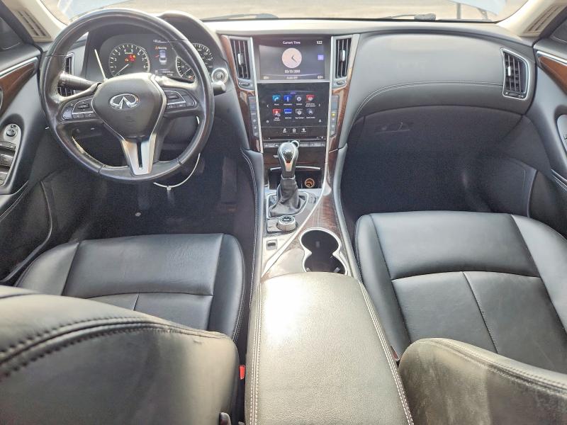 2018 Infiniti Q50 VIN JN1EV7AP5JM590642 COPART salvage auction — MECHANICAL, Fl - Certificate Of Title, sold $1,550 on 2026-07-08 (photo 8)