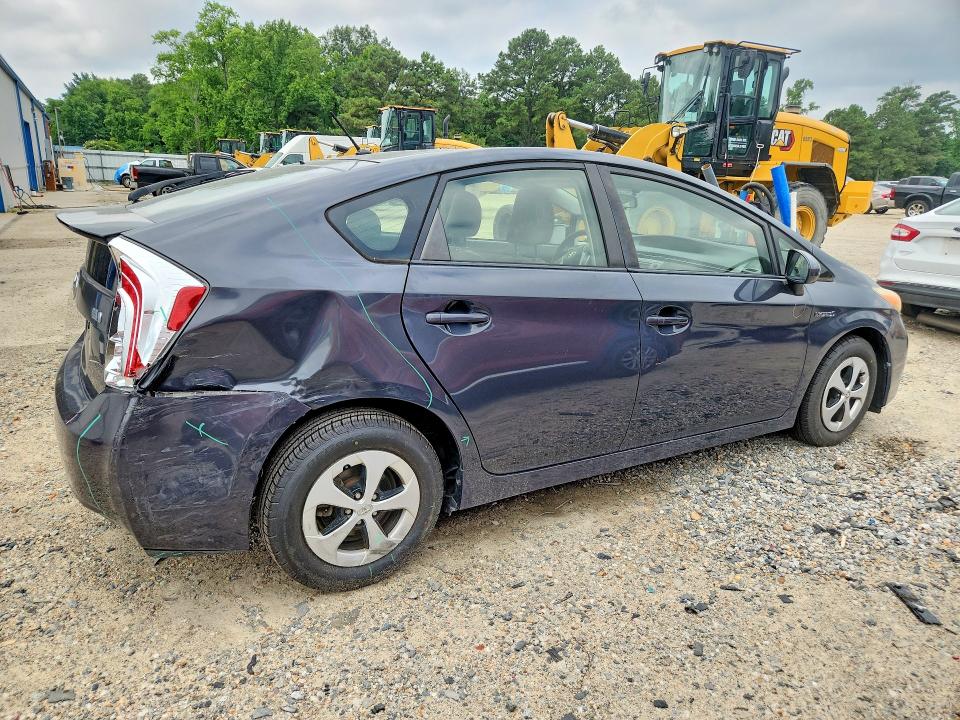 2015 Toyota Prius VIN JTDKN3DU1F0417757 COPART salvage auction — REAR END, Va - Certificate Of Title, sold $1,150 on 2026-07-21 (photo 3)