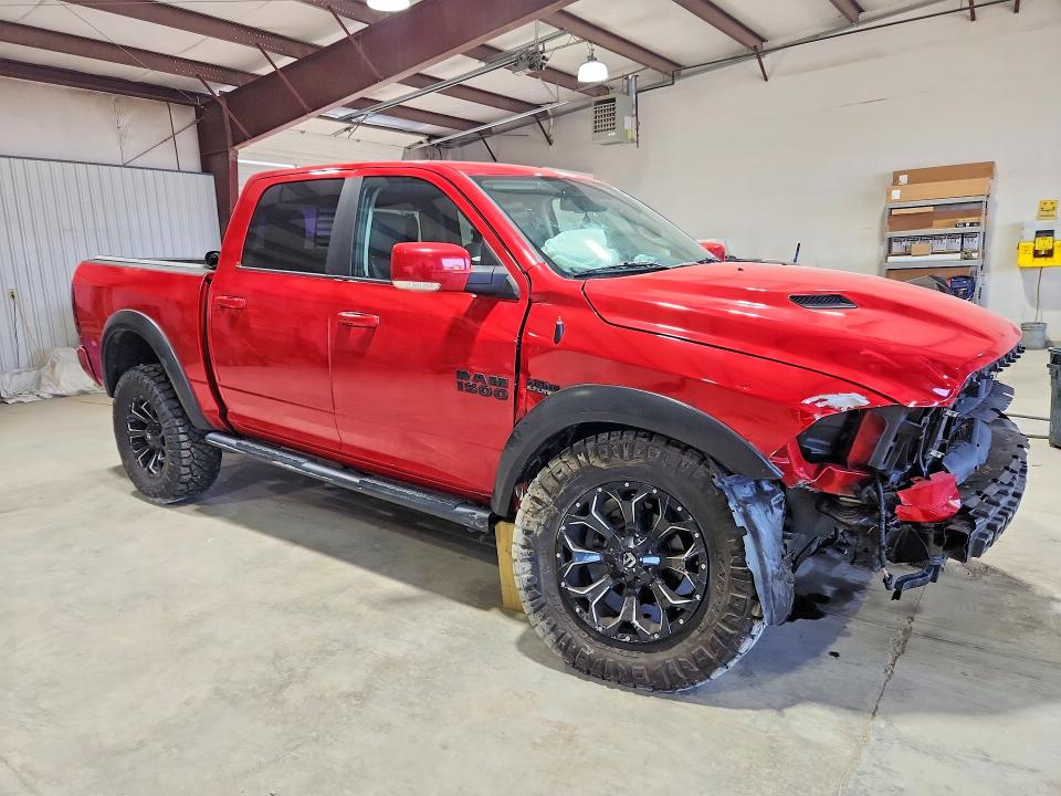 2018 Ram 1500 VIN 1C6RR7MT2JS109714 COPART salvage auction — FRONT END, Pa - Certificate Of Salvage, sold $5,200 on 2026-07-31 (photo 4)
