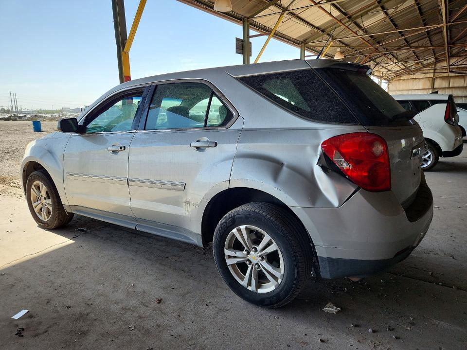 2011 Chevrolet Equinox VIN 2GNALBEC4B1286346 COPART salvage auction — REAR END, Az - Certificate Of Title, sold $975 on 2026-07-27 (photo 2)