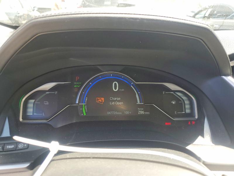 2018 Honda Clarity VIN JHMZC5F32JC009374 COPART salvage auction — FRONT END, CA - SALVAGE CERTIFICATE, sold $500 on 2026-07-23 (photo 9)