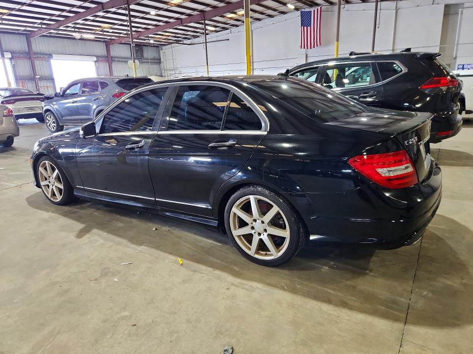 2013 Mercedes-benz C-klasse VIN WDDGF4HB1DR272980 COPART salvage auction — MECHANICAL, Fl - Certificate Of Title, sold $225 on 2026-08-03 (photo 2)