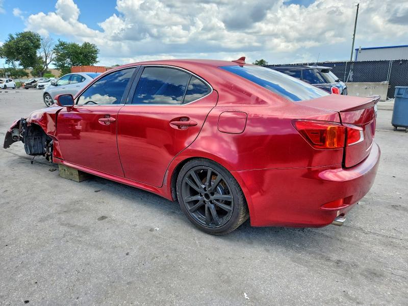 2010 Lexus Is VIN JTHBF5C29A5124790 COPART salvage auction — FRONT END, Fl - Cert Of Title Slvg Rebuildable, sold $15 on 2026-07-30 (photo 3)