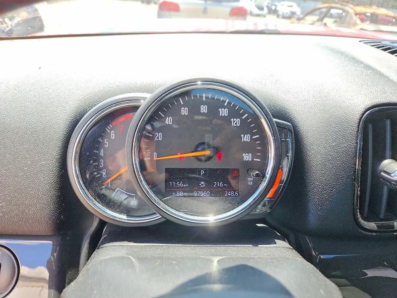 2019 Mini Cooper VIN WMZYT5C55K3G90752 COPART salvage auction — FRONT END, Nj - Cert Of Title-Salvage, sold $1,750 on 2026-08-12 (photo 9)