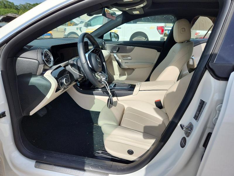 2025 Mercedes-benz Cla-klasse VIN W1K5J4HB8SN498170 COPART salvage auction — WATER/FLOOD, La - Certificate Of Title, sold $550 on 2026-07-21 (photo 7)