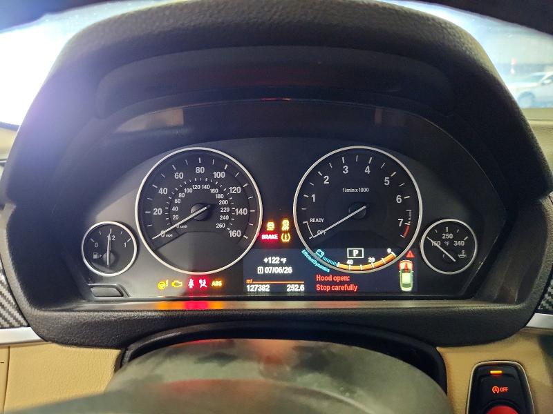 2015 BMW 3 series VIN WBA3B5C59FF961484 COPART salvage auction — ENGINE BURN, Fl - Cert Of Title Slvg Rebuildable, sold $275 on 2026-07-15 (photo 9)
