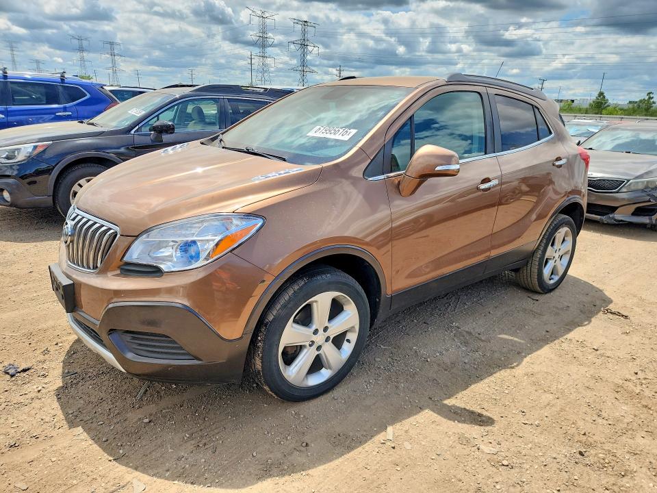2016 Buick Encore VIN KL4CJESB4GB556763 COPART salvage auction — NORMAL WEAR, Il - Certificate Of Title, sold $250 on 2026-07-28 (photo 1)