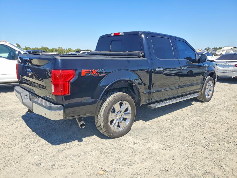 2018 Ford F-150 VIN 1FTEW1EG6JKF22850 COPART salvage auction — FRONT END, Ca - Salvage Certificate, sold $4,300 on 2026-07-30 (photo 3)