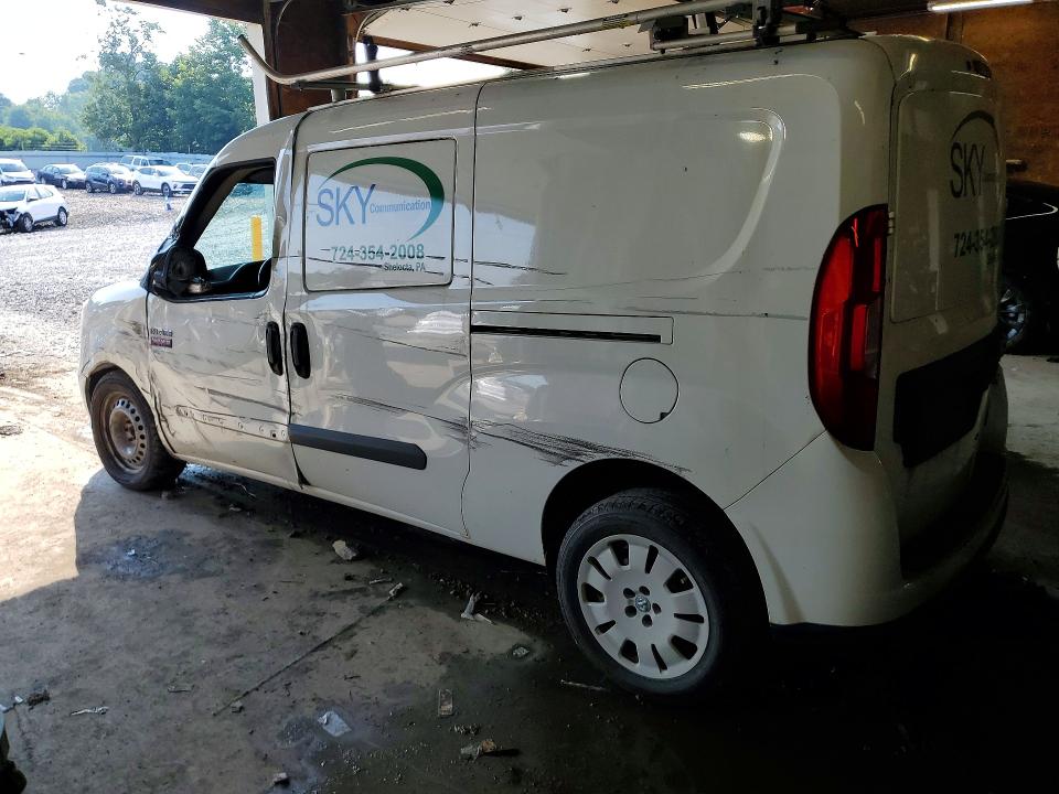 2017 Ram Promaster city VIN ZFBERFBB2H6D57613 COPART salvage auction — SIDE, Pa - Certificate Of Salvage, sold $225 on 2026-07-22 (photo 2)