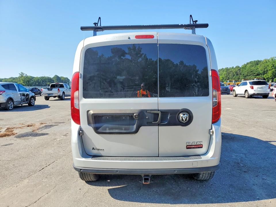 2017 Ram Promaster city VIN ZFBERFBB6H6E80847 COPART salvage auction — UNDERCARRIAGE, Wv - Cert Of Title-Reconstructed, sold $3,050 on 2026-08-12 (photo 6)