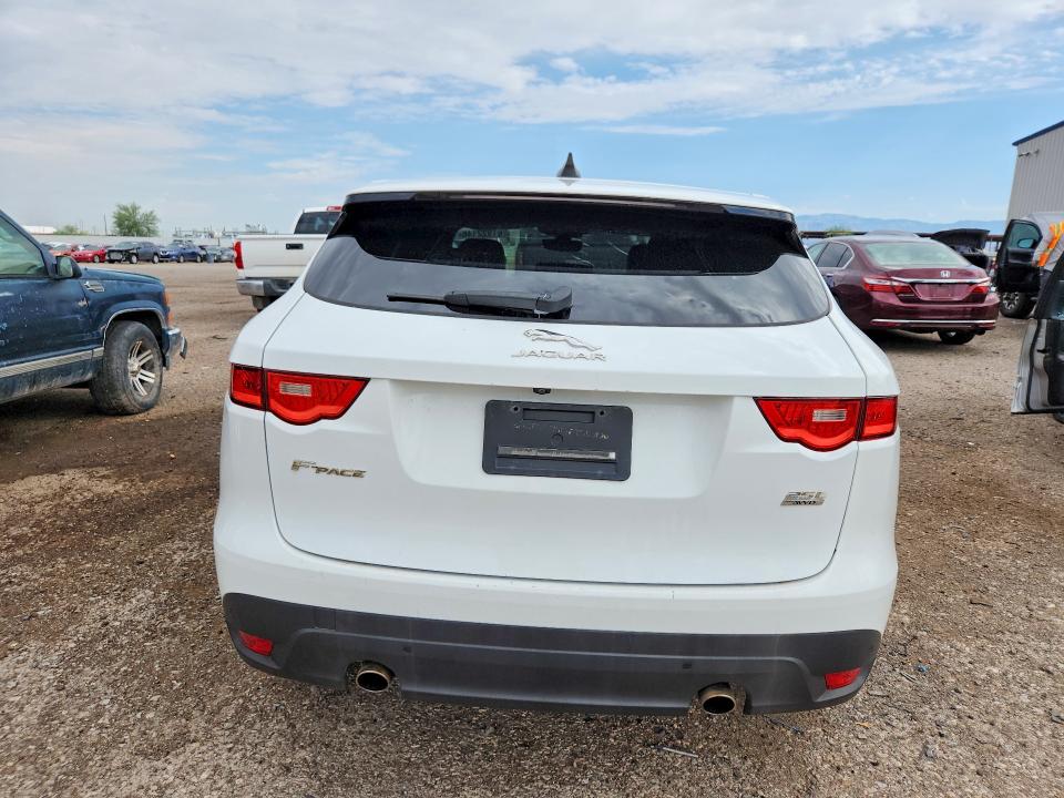 2020 Jaguar F-pace VIN SADCJ2FX8LA645797 COPART salvage auction — FRONT END, AZ - CERT OF TITLE - SALVAGE, sold $3,200 on 2026-07-31 (photo 6)
