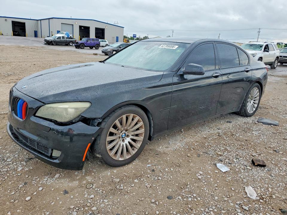 2009 BMW 7 series VIN WBAKA83509CY33950 COPART salvage auction — FRONT END, OK - CERTIFICATE OF TITLE, sold $100 on 2026-07-28 (photo 1)