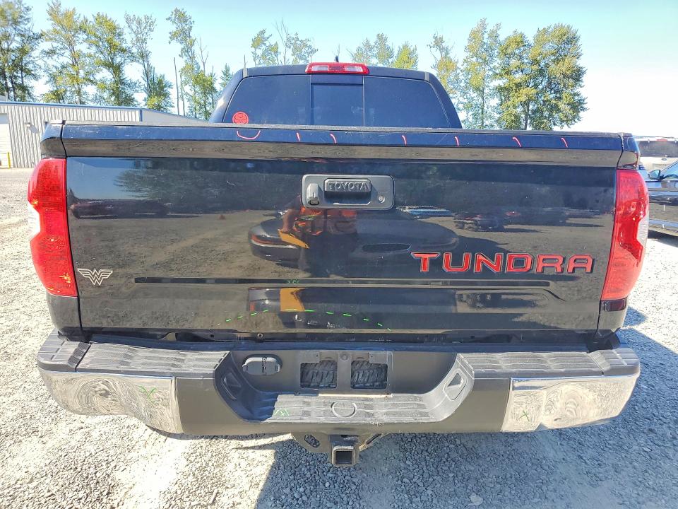 2020 Toyota Tundra VIN 5TFUY5F14LX903352 COPART salvage auction — REAR END, WA - BILL OF SALE, sold $12,400 on 2026-07-27 (photo 6)