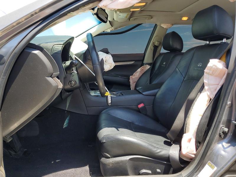 2013 Infiniti G VIN JN1CV6AP8DM304286 COPART salvage auction — FRONT END, Ca - Salvage Certificate, sold $550 on 2026-07-30 (photo 7)